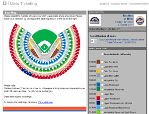 MLB Ticketing: Full Window