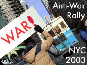 Anti-War Rally