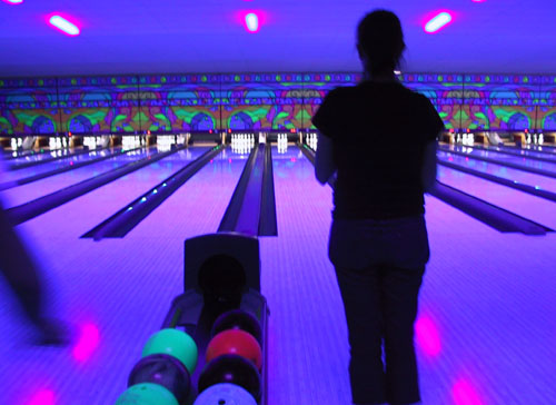 Blacklight Bowling