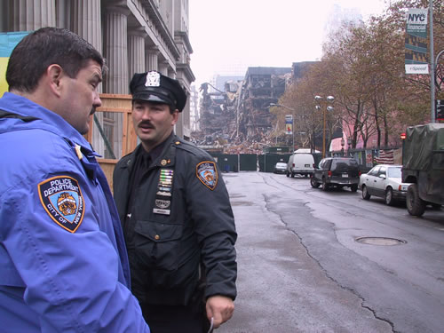 NYC Cops at Ground Zero