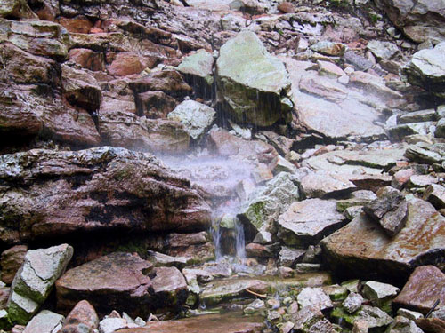 Waterfall at Minnewaska